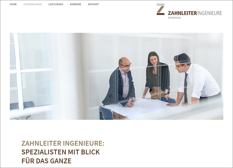 Corporate Fotografie Mannheim, Ingenieurbüro Zahnleiter