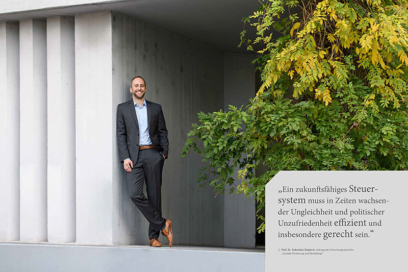 Corporate Fotografie Mannheim, ZEW Jahresbericht